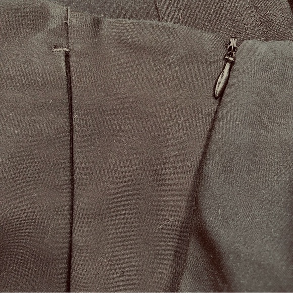 Chicos side zip straight leg Black dress Pants 2 front pockets elastic waist 1.5 - Picture 5 of 7
